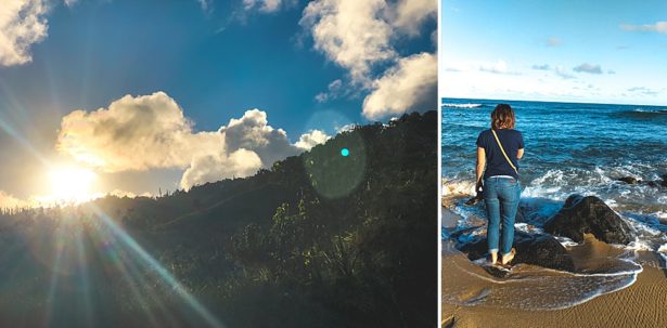 A couple scenic photos in Hawaii after arriving on Day 1
