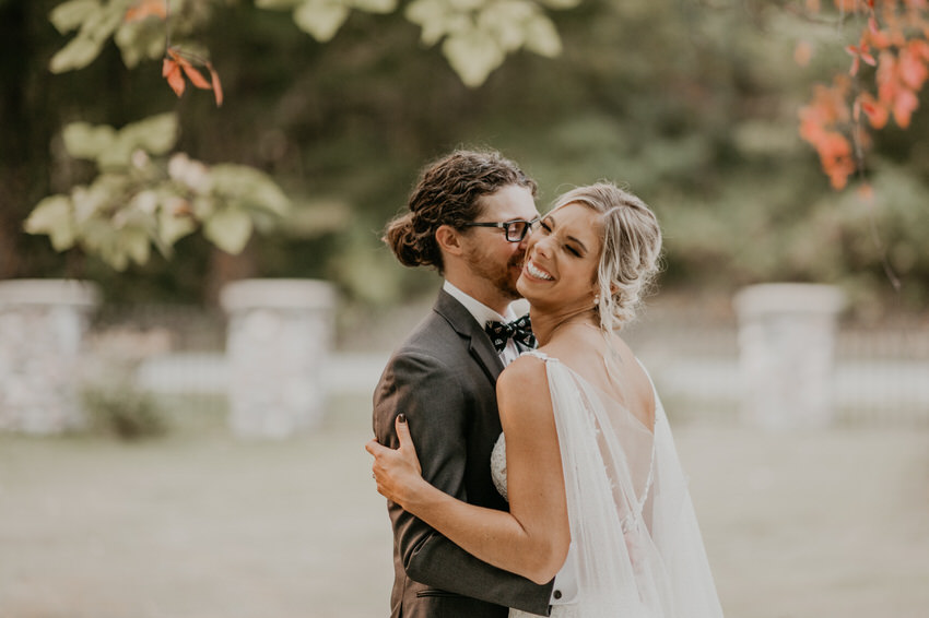 Bride and groom wedding portrait | Florida wedding and elopement photographer