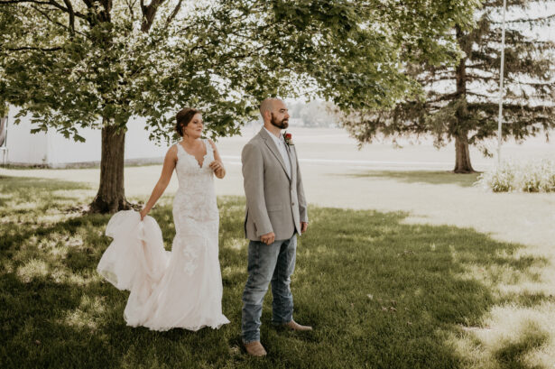 First look at your wedding | Brit Rader Photography